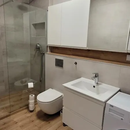 Lägenhet Apartament Panorama Nowa Letnica *
