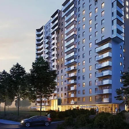 Lägenhet Apartament Panorama Nowa Letnica *
